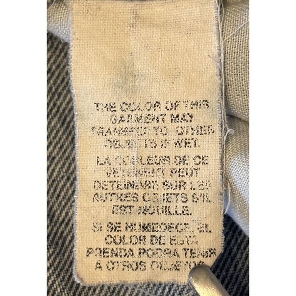 VTG Y2K Tommy Hilfiger Jeans Men's Sz‎ 33x30 Made in USA  Distressed Paint - Picture 13 of 13